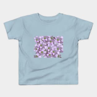 LIGHT PINK FLOWERS Kids T-Shirt